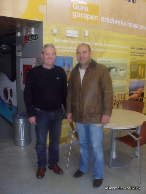 Recyship's Managing Director visits the Environmental Resource Center in Navarre, CRANA